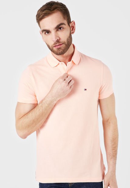 Polo Salmón Tommy Hilfiger