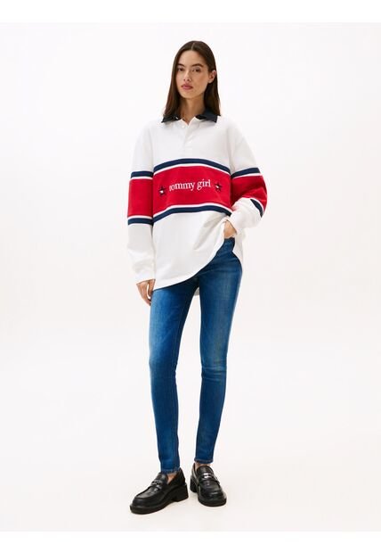 Jeans Azul Nora De Corte Skinny Tommy Jeans