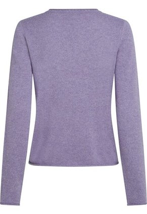 Saco Gris De Lana Con Cuello Redondo Tommy Hilfiger