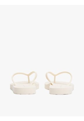 Sandalias Blanco Con Logo Texturizado Tommy Hilfiger