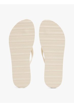 Sandalias Blanco Con Logo Texturizado Tommy Hilfiger