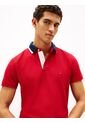 Polo Rojo De Corte Regular Con Logo Gráfico Tommy Hilfiger de Tommy Hilfiger