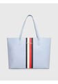 Bolso Tote Con Detalles Distintivos Azul Tommy Hilfiger de Tommy Hilfiger
