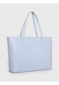 Bolso Tote Con Detalles Distintivos Azul Tommy Hilfiger de Tommy Hilfiger