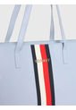 Bolso Tote Con Detalles Distintivos Azul Tommy Hilfiger de Tommy Hilfiger