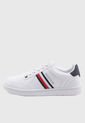 Tenis Lifestyle Blanco-Azul-Rojo Tommy Hilfiger de Tommy Hilfiger