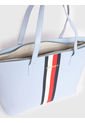 Bolso Tote Con Detalles Distintivos Azul Tommy Hilfiger de Tommy Hilfiger