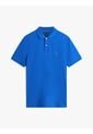 Polo Celeste De Punto Interlock De Corte Regular Tommy Hilfiger de Tommy Hilfiger