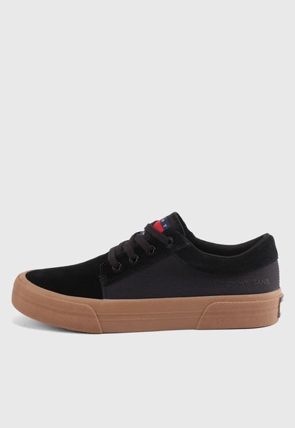 Tenis Lifestyle Negro-Miel Tommy Hilfiger