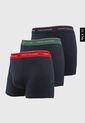 Bóxer Trío Azul Navy Tommy Hilfiger de Tommy Hilfiger