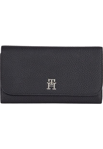 Cartera Mediana Con Logo Tommy Hilfiger