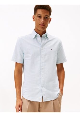 Camisa Beige Heritage Oxford Con Diseño De Rayas Tommy Hilfiger Tommy Hilfiger