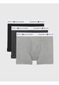 Pack Gris De 3 Bóxer Con Detalles Distintivos De Tommy Hilfiger Tommy Hilfiger de Tommy Hilfiger