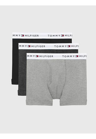 Pack Gris De 3 Bóxer Con Detalles Distintivos De Tommy Hilfiger Tommy Hilfiger Tommy Hilfiger