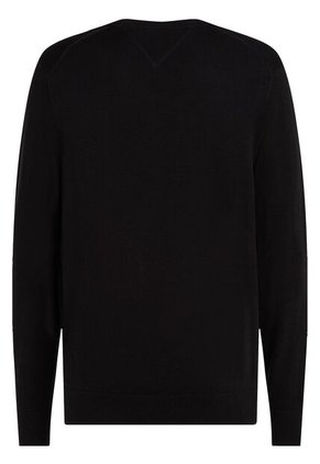 Saco Negro Essential Con Cuello V Tommy Hilfiger