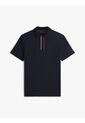 Polo Azul Marino De Corte Regular Con Tapeta Distintiva Tommy Hilfiger de Tommy Hilfiger