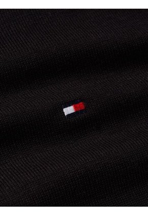 Saco Negro Essential Con Cuello V Tommy Hilfiger