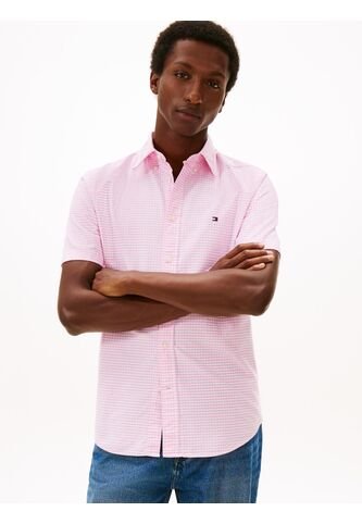 Camisa Rosada Heritage Oxford De Cuadros Gingham Tommy Hilfiger Tommy Hilfiger
