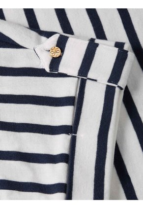 Camiseta Multicolor Manga Corta Con Diseño De Rayas Tommy Hilfiger