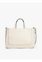 Bolso Beige Satchel Con Logo Tommy Hilfiger de Tommy Hilfiger