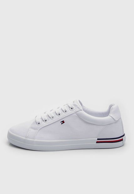 Tenis Lifestyle Blanco-Rojo-Azul Tommy Hilfiger