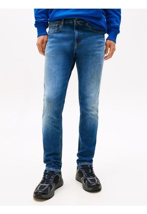 Jeans Azul Scanton Slim Desteñidos Tommy Jeans