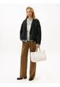 Bolso Beige Satchel Con Logo Tommy Hilfiger de Tommy Hilfiger
