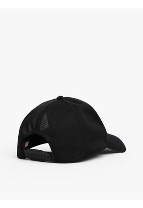 Gorra Negra Heritage Trucker Con Logo Tommy Hilfiger