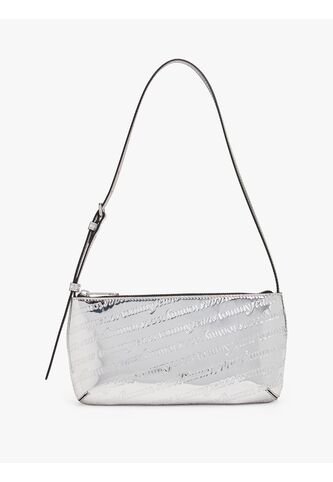 Bolso Blanco De Hombro Metalizado Con Logo Tommy Hilfiger Tommy Hilfiger
