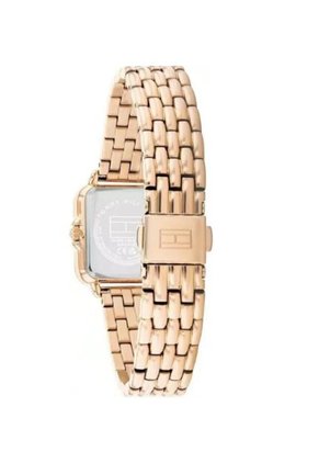 Reloj Mia Con Brazalete Y Esfera En Rosa Metálico