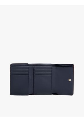 Billetera Roja Trifold Con Monograma TH Tommy Hilfiger