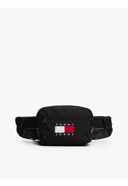 Canguro Negro Archive Con Cordón Ajustable Tommy Hilfiger