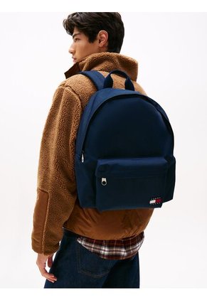 Morral Azul Essential Con Logo Tommy Hilfiger