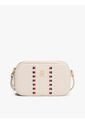 Bolso Beige Cruzado Con Cinta Distintiva Tommy Hilfiger de Tommy Hilfiger