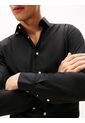 Camisa Negra Flex Solid Tommy Hilfiger de Tommy Hilfiger