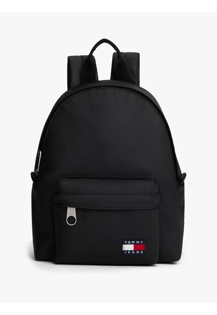 Morral Negro Con Inscripción Tommy Hilfiger