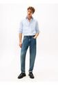 Camisa Celeste De Popelín De Corte Regular Tommy Hilfiger de Tommy Hilfiger
