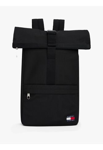 Morral Negro Enrollable Essential Con Logo Tommy Hilfiger Tommy Hilfiger