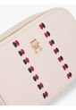 Bolso Beige Cruzado Con Cinta Distintiva Tommy Hilfiger de Tommy Hilfiger