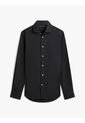 Camisa Negra Flex Solid Tommy Hilfiger de Tommy Hilfiger