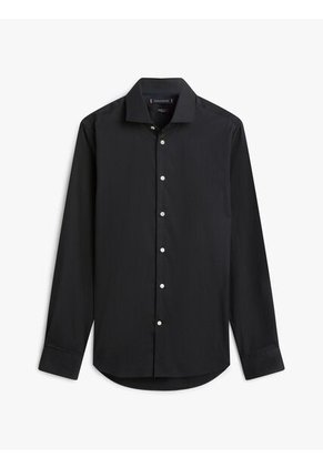 Camisa Negra Flex Solid Tommy Hilfiger