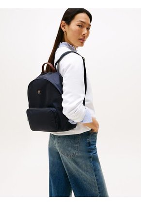 Morral Azul Con Monograma TH Tommy Hilfiger