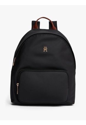 Morral Negro Con Monograma TH Tommy Hilfiger