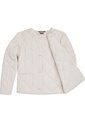 Chaqueta Acolchada Corta Sin Cuello Mujer Blanco Tommy Hilfiger de Tommy Hilfiger
