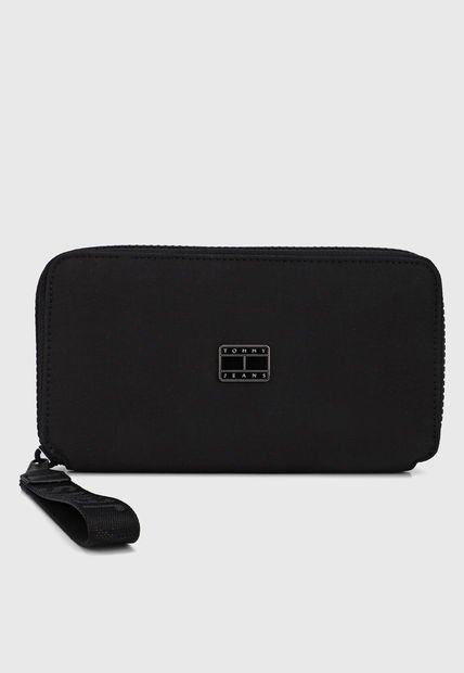 Billetera Negro Tommy Hilfiger