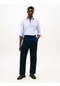 Camisa Celeste Slim Flex Con Textura Dobby Tommy Hilfiger de Tommy Hilfiger