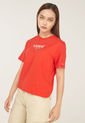 Camiseta Rojo-Blanco-Azul Navy Tommy Jeans de Tommy Hilfiger