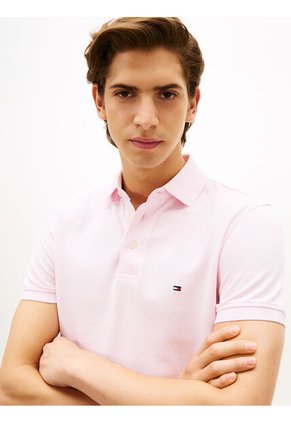 Polo Rosada Para Hombre Tommy Hilfiger