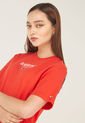 Camiseta Rojo-Blanco-Azul Navy Tommy Jeans de Tommy Hilfiger