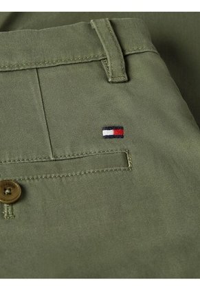 Pantalón Verde Chino Denton Con Pierna Recta Tommy Hilfiger